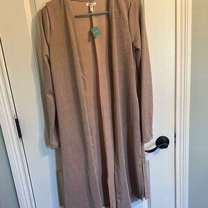 Maurices Shimmering Long Sleeve cardigan